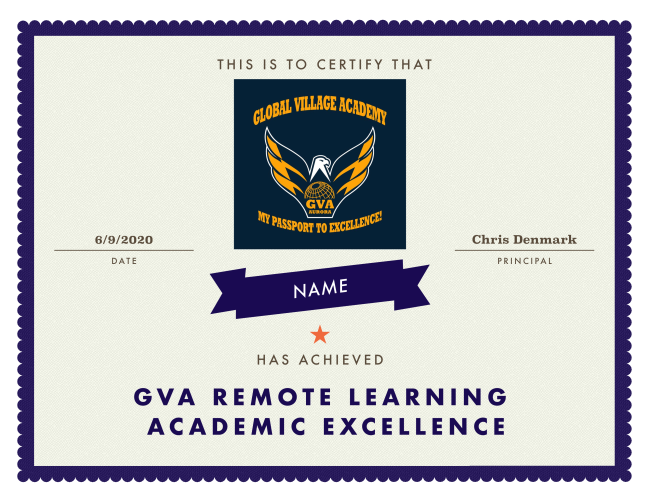 GVAA Academic excellence award